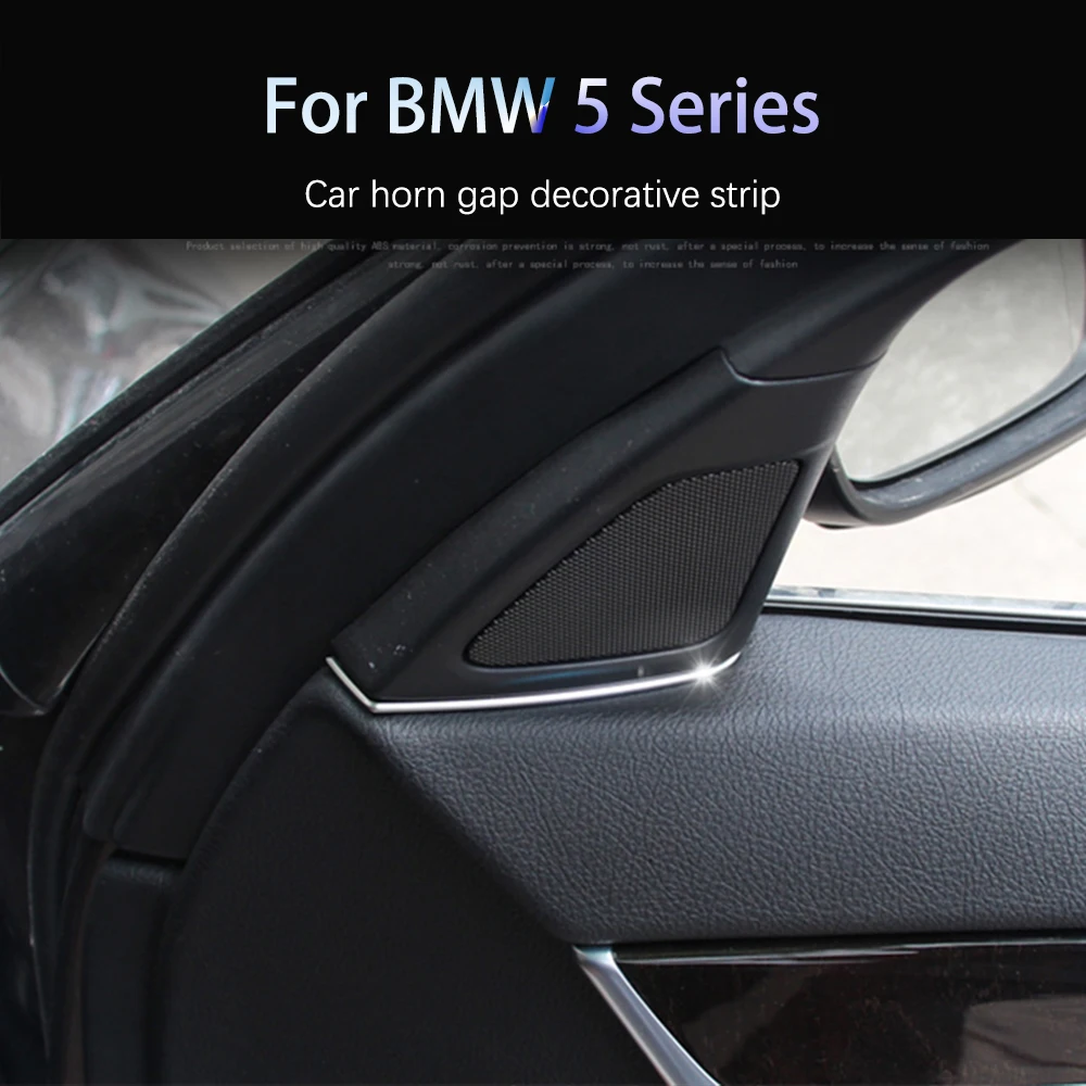 Car door tweeter slot plug stickers for BMW F10 F11 auto front door speakers frame trim sequins fit original ABS chrome sticker
Car door tweeter slot plug stickers for BMW F10 F11 auto front door speakers frame trim sequins fit original ABS chrome sticker