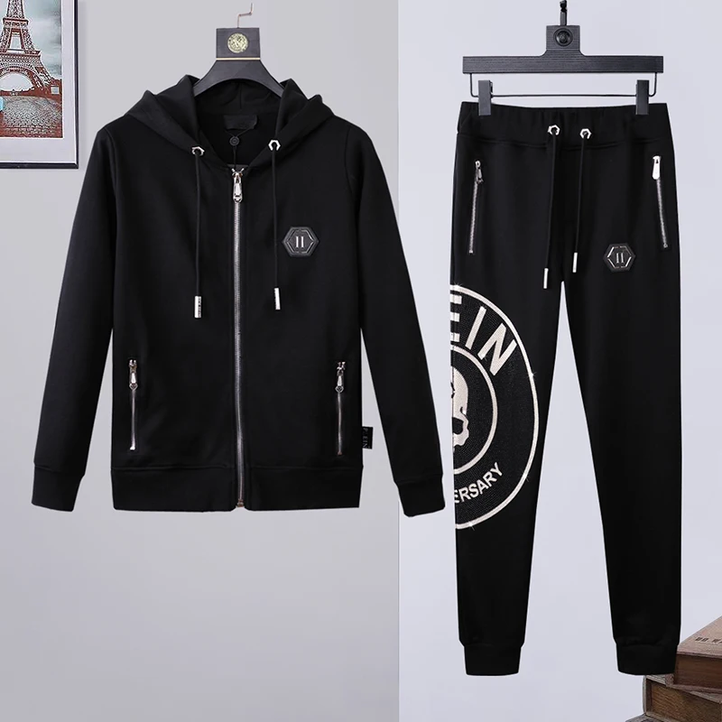 Bodyguard suit men's skull head hot drill Europe and America station QPP tide Plein hooded cardigan bodyguard pants 2-piece set
Bodyguard suit men's skull head hot drill Europe and America station QPP tide Plein hooded cardigan bodyguard pants 2-piece set