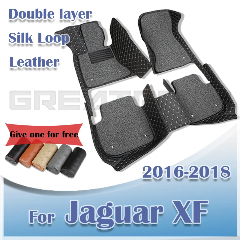 Car Floor Mats For Jaguar XF Sedan 2016 2017 2018 Double Layer Auto Foot Pads Custom Carpets Interior Accessories Parts
Car Floor Mats For Jaguar XF Sedan 2016 2017 2018 Double Layer Auto Foot Pads Custom Carpets Interior Accessories Parts