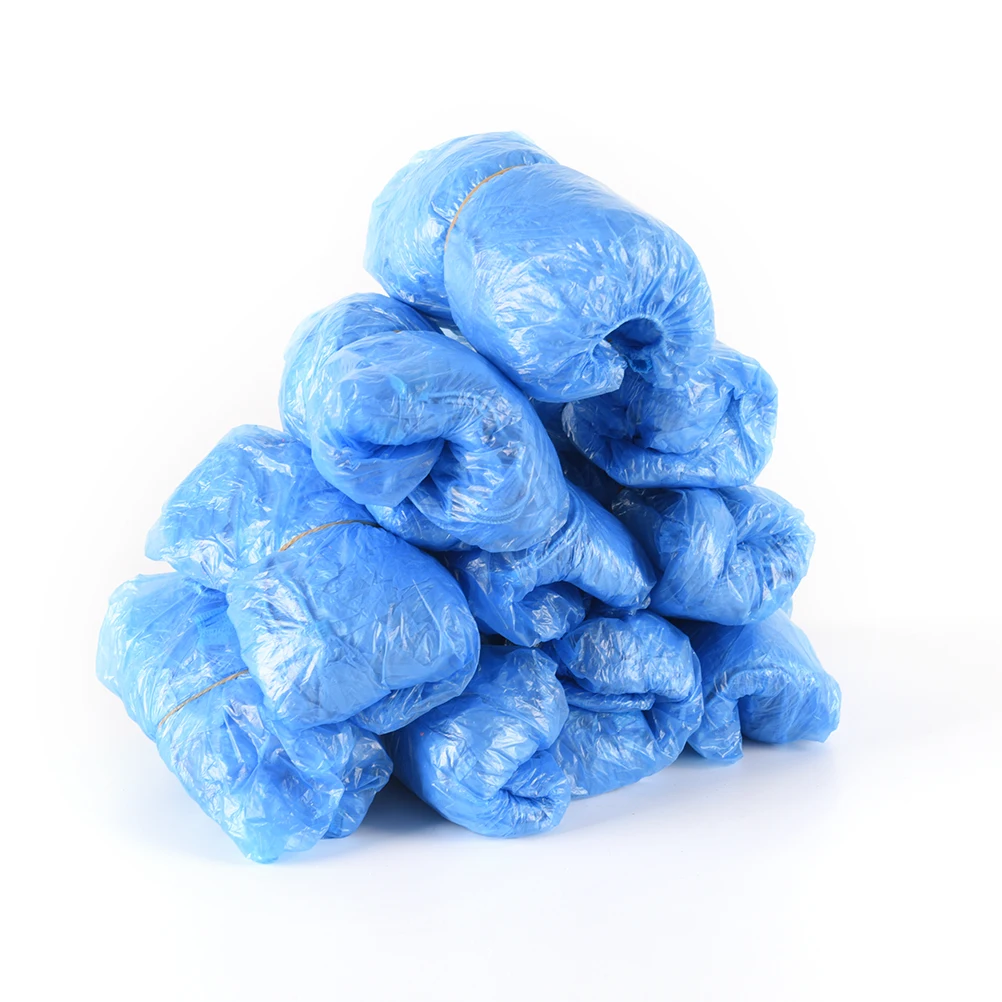 10/100PCS Disposable Plastic Thick Outdoor Rainy Day Carpet Cleaning Shoe Cover Blue Waterproof Shoe Covers
10/100PCS Disposable Plastic Thick Outdoor Rainy Day Carpet Cleaning Shoe Cover Blue Waterproof Shoe Covers