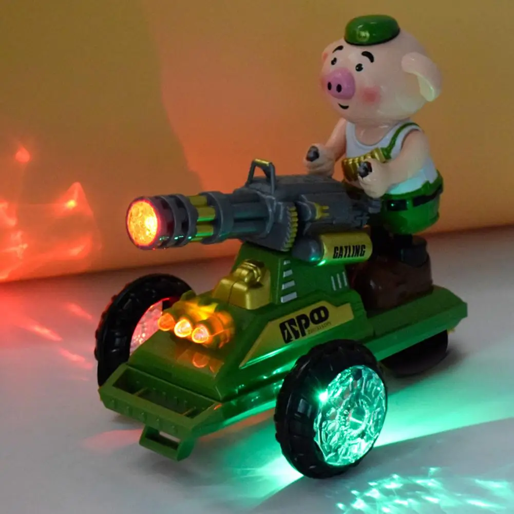 Creative Figures Toy Pig Doll Lighting Music Children Electric Toy Car Dynamic Music Body Swing Linear Forward Function
Creative Figures Toy Pig Doll Lighting Music Children Electric Toy Car Dynamic Music Body Swing Linear Forward Function