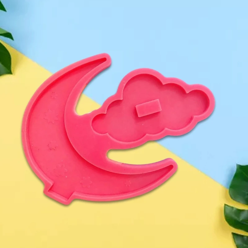 DIY Crafts Decor Epoxy Resin Mold Moon Cloud Ornaments Casting Silicone Mould X7YA
DIY Crafts Decor Epoxy Resin Mold Moon Cloud Ornaments Casting Silicone Mould X7YA