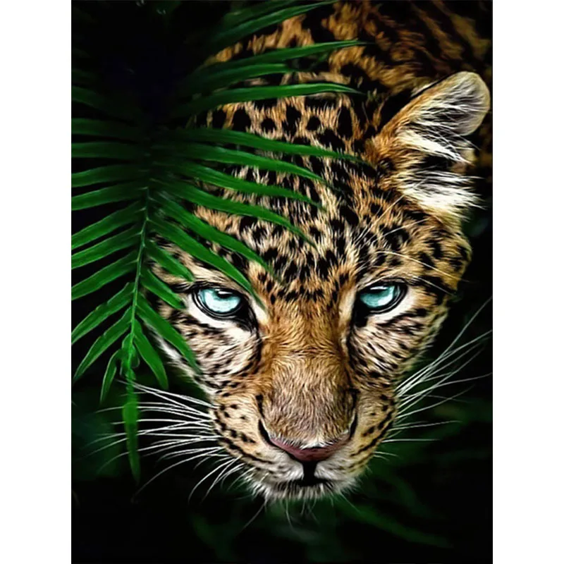 5D DIY Diamond Painting "Animal Leopard", Square Diamond Embroidery Kit, Round Rhinestone Cross Stitch, Home Decoration
5D DIY Diamond Painting "Animal Leopard", Square Diamond Embroidery Kit, Round Rhinestone Cross Stitch, Home Decoration