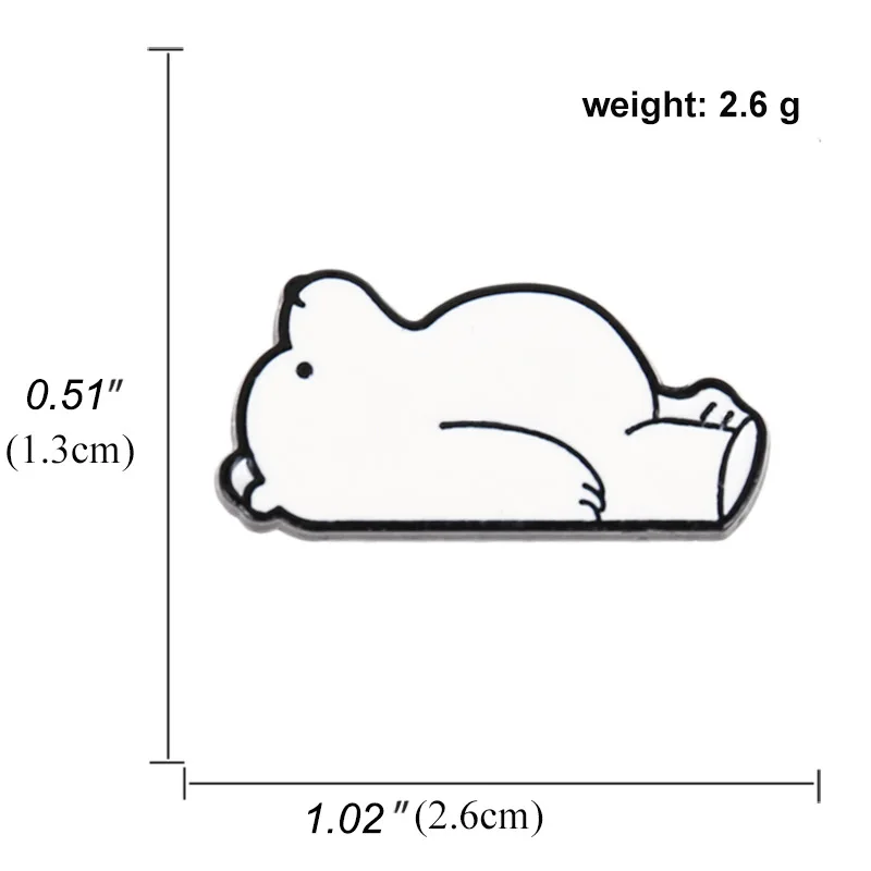 Cartoon Animal Paper Cranes Hedgehog Polar Bear Enamel Pins Clothes Backpack Brooch Accessories Collection Commemorative Badge
Cartoon Animal Paper Cranes Hedgehog Polar Bear Enamel Pins Clothes Backpack Brooch Accessories Collection Commemorative Badge