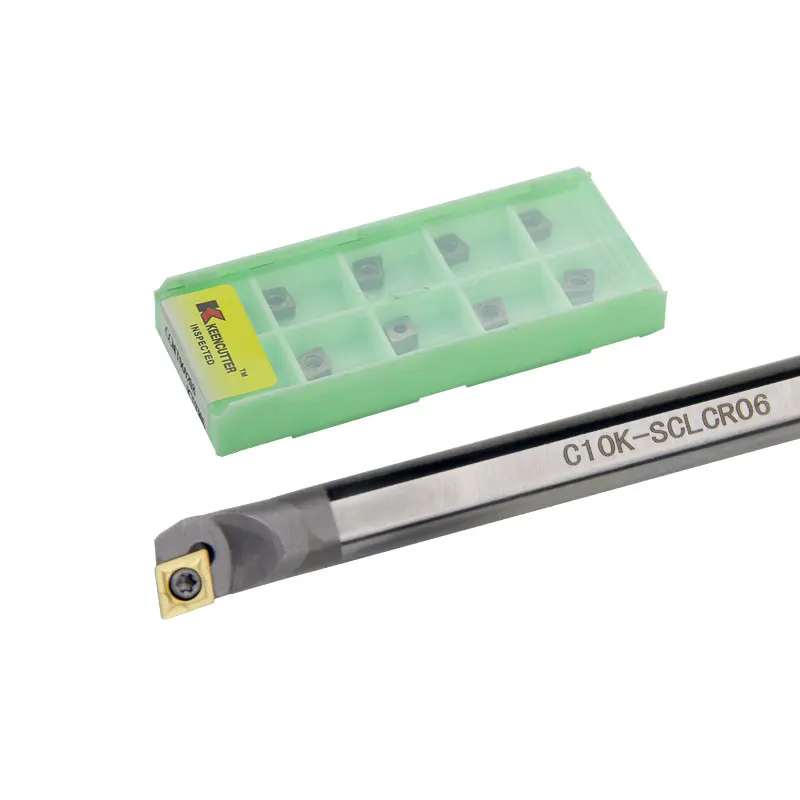C04H-SCLCR03 C05H-SCLCR04 C06K-SCLCR06 Tungsten steel cutter bar Internal hole Turning Tool CCMT carbide blade lathe tool set
C04H-SCLCR03 C05H-SCLCR04 C06K-SCLCR06 Tungsten steel cutter bar Internal hole Turning Tool CCMT carbide blade lathe tool set
