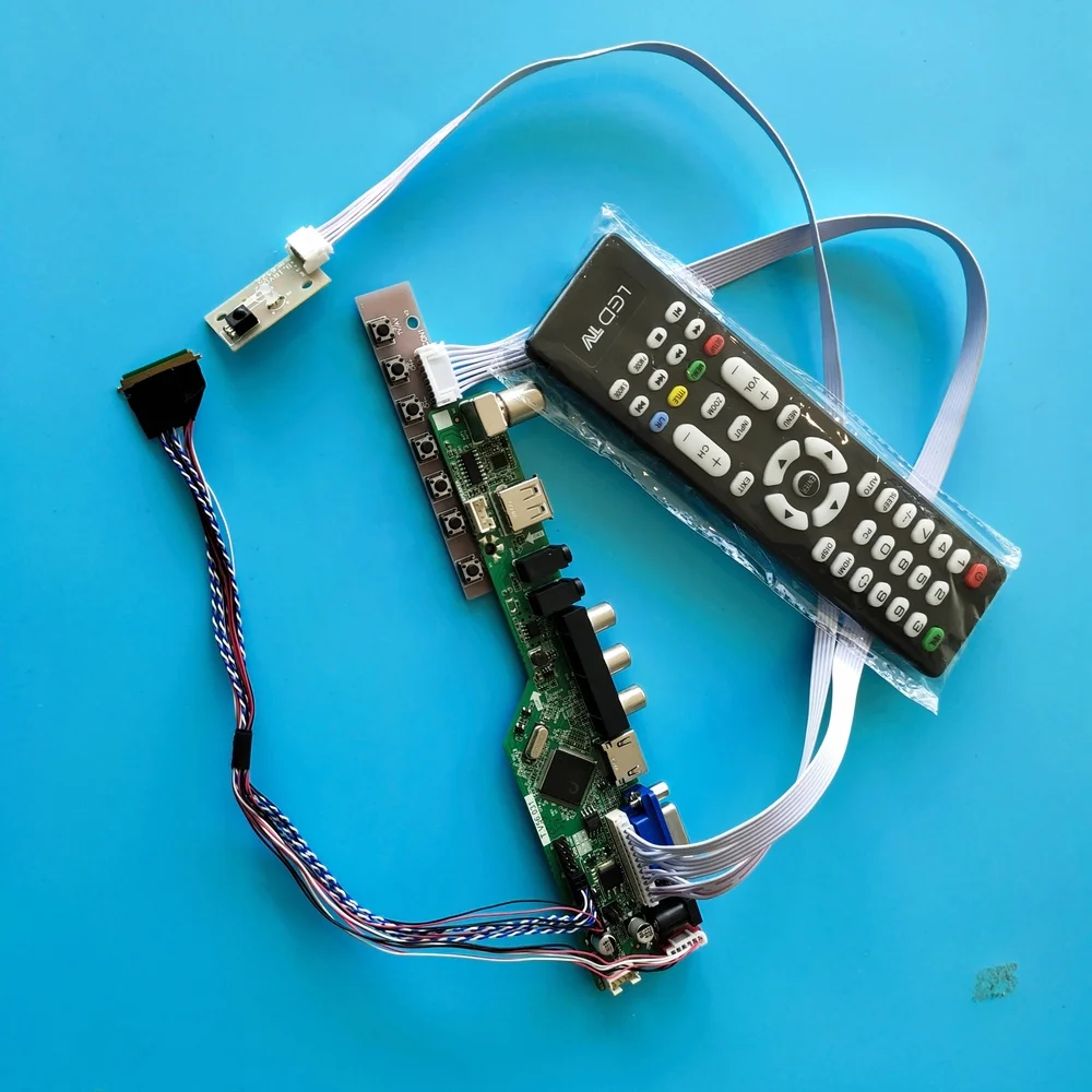 kit for B156XW04 V5 LCD LED Panel Screen TV AV 15.6" Controller driver board USB 1366X768 VGA remote 40pin LVDS
kit for B156XW04 V5 LCD LED Panel Screen TV AV 15.6" Controller driver board USB 1366X768 VGA remote 40pin LVDS