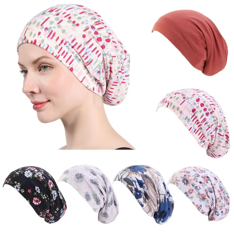 Women Satin Lined Sleep Cap Solid Color Floral Print Hair Loss Chemo Headwrap Elastic Wide Band Slouchy Beanie Slap Hat
Women Satin Lined Sleep Cap Solid Color Floral Print Hair Loss Chemo Headwrap Elastic Wide Band Slouchy Beanie Slap Hat