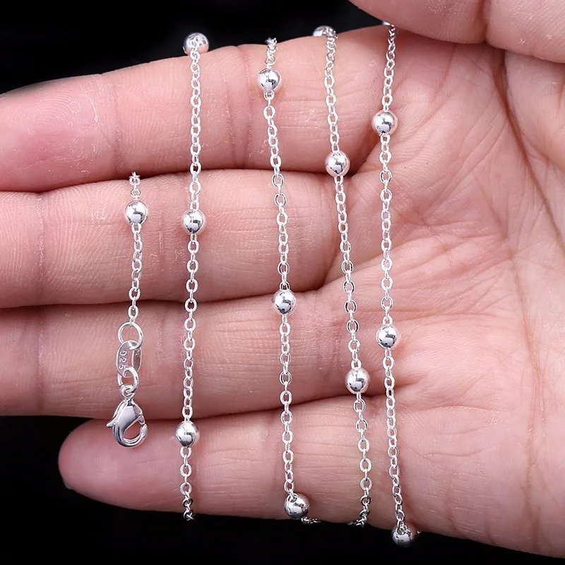 8Sizes 16-30Inches Women Girls Lobster Clasps Link Italy Chain Figaro Curb Stamped Ball Necklace Gifts Lovers Fine Jewelry
8Sizes 16-30Inches Women Girls Lobster Clasps Link Italy Chain Figaro Curb Stamped Ball Necklace Gifts Lovers Fine Jewelry