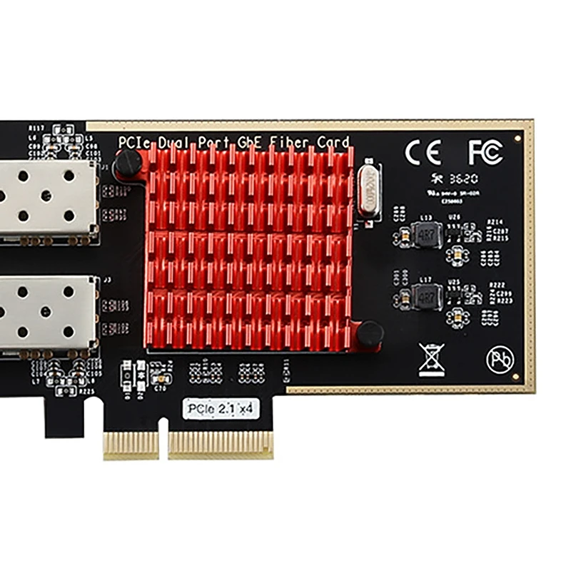 for TXA027 Intel350 Gigabit Dual-Port Fiber Server Network Card Desktop 1G SFP Interface Server Network Card
for TXA027 Intel350 Gigabit Dual-Port Fiber Server Network Card Desktop 1G SFP Interface Server Network Card