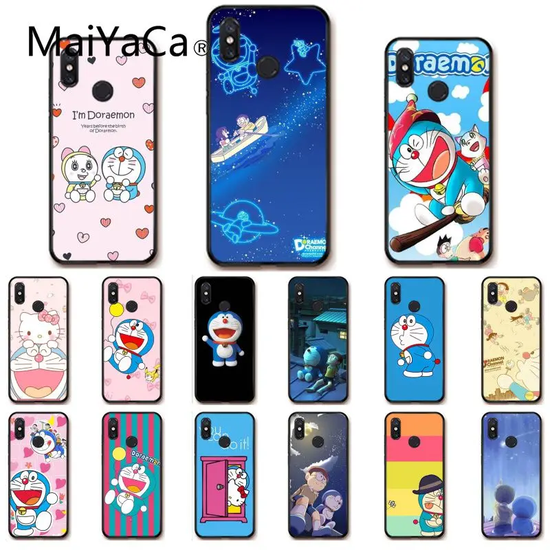 Чехол для телефона Maiyaca Doraemon Xiaomi mi5 6 A1 A2 Lite Mi9 9SE mi8lite 8explorer Pocophone F1|Бамперы| |