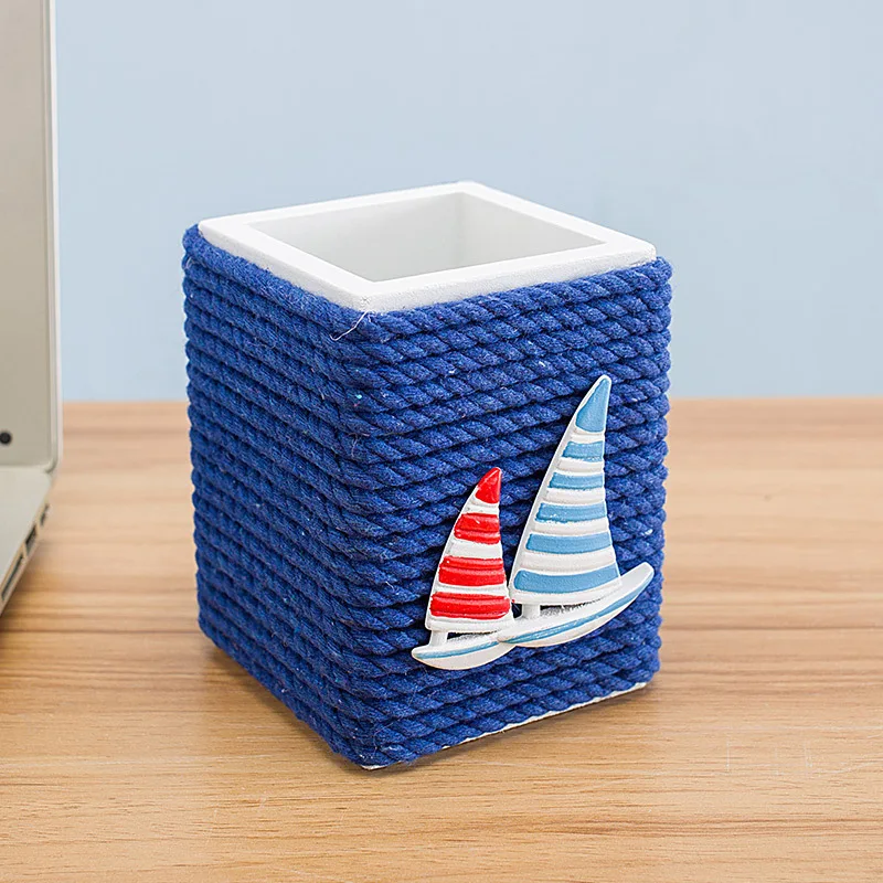 Ocean Decorative Pencil Holder Desk Make-up Storage box Brush Pot Pen holder Home Decor Office Desk Decor Ornaments for home
Ocean Decorative Pencil Holder Desk Make-up Storage box Brush Pot Pen holder Home Decor Office Desk Decor Ornaments for home