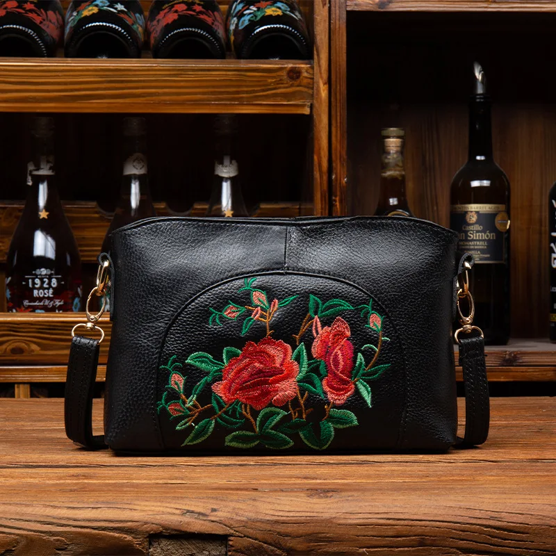 GO-LUCK Design New Women Crossbody Shoulder Bag Genuine Cowhide Leather China Handmade Embroidery Floral Mum Gift
GO-LUCK Design New Women Crossbody Shoulder Bag Genuine Cowhide Leather China Handmade Embroidery Floral Mum Gift