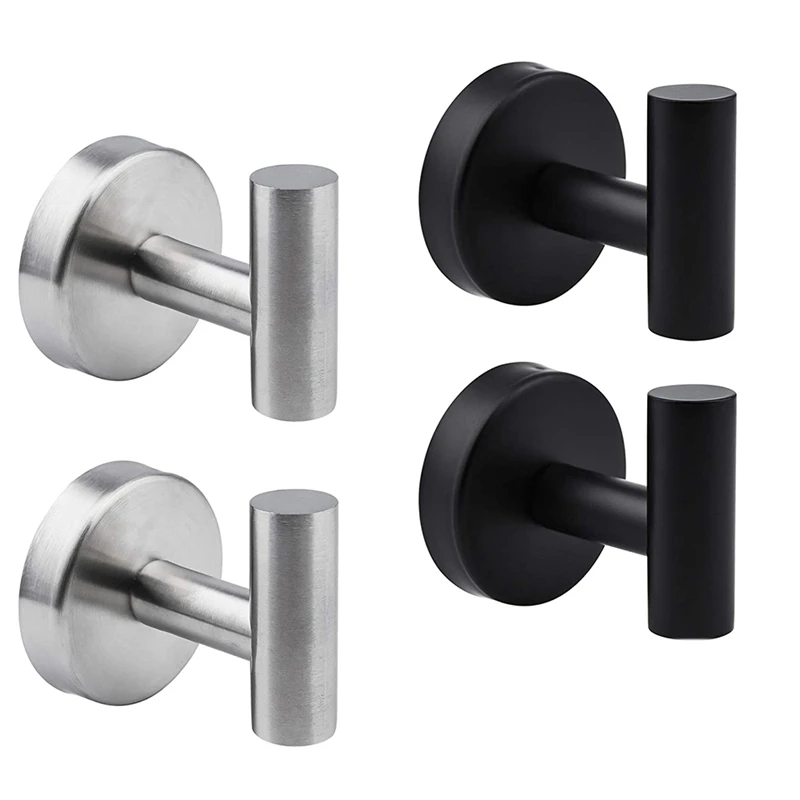4 Pack Bathroom Towel Hooks Round Wall Mount Hooks for Cabinet Closet Door Coat Hook for Bath Bedroom Kitchen Retail
4 Pack Bathroom Towel Hooks Round Wall Mount Hooks for Cabinet Closet Door Coat Hook for Bath Bedroom Kitchen Retail