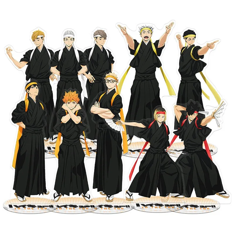 21cm Anime Haikyuu!! Acrylic Stand Model Toys Double-side Printed Desk Action Kimono Figures Comic Exhabition Decor Ornaments
21cm Anime Haikyuu!! Acrylic Stand Model Toys Double-side Printed Desk Action Kimono Figures Comic Exhabition Decor Ornaments
