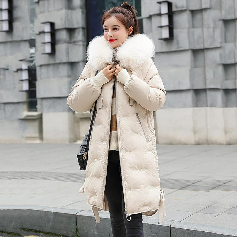 Women New Fur Hooded Parka Casaco Feminino Jacket Coat Plus Size Winter Jacket Women Casual Down Cotton Long Padded Outer Wear
Women New Fur Hooded Parka Casaco Feminino Jacket Coat Plus Size Winter Jacket Women Casual Down Cotton Long Padded Outer Wear