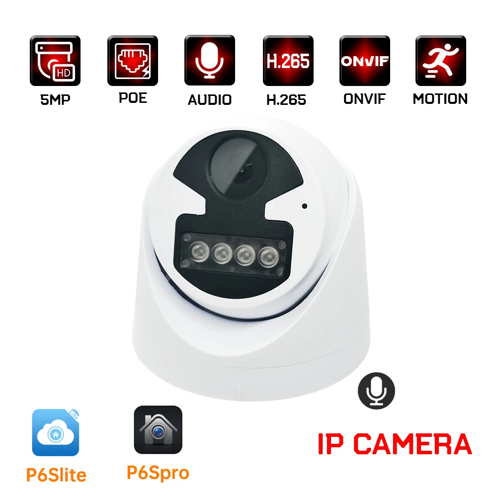 5mp 4mp audio poe ip camera h.265 cctv video surveillance security indoor plastic dome camera p2p onvif adjustable to 3MP 2MP
5mp 4mp audio poe ip camera h.265 cctv video surveillance security indoor plastic dome camera p2p onvif adjustable to 3MP 2MP