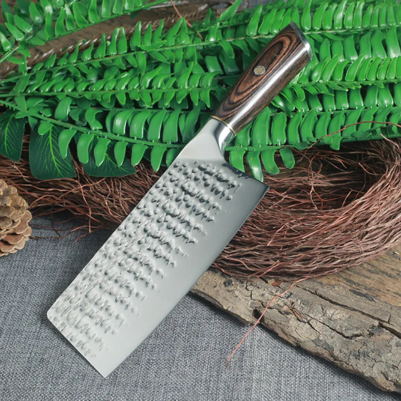 Color wood copper nails hammered mirror stainless steel small kitchen knife butcher knife kitchen slicing knife
Color wood copper nails hammered mirror stainless steel small kitchen knife butcher knife kitchen slicing knife