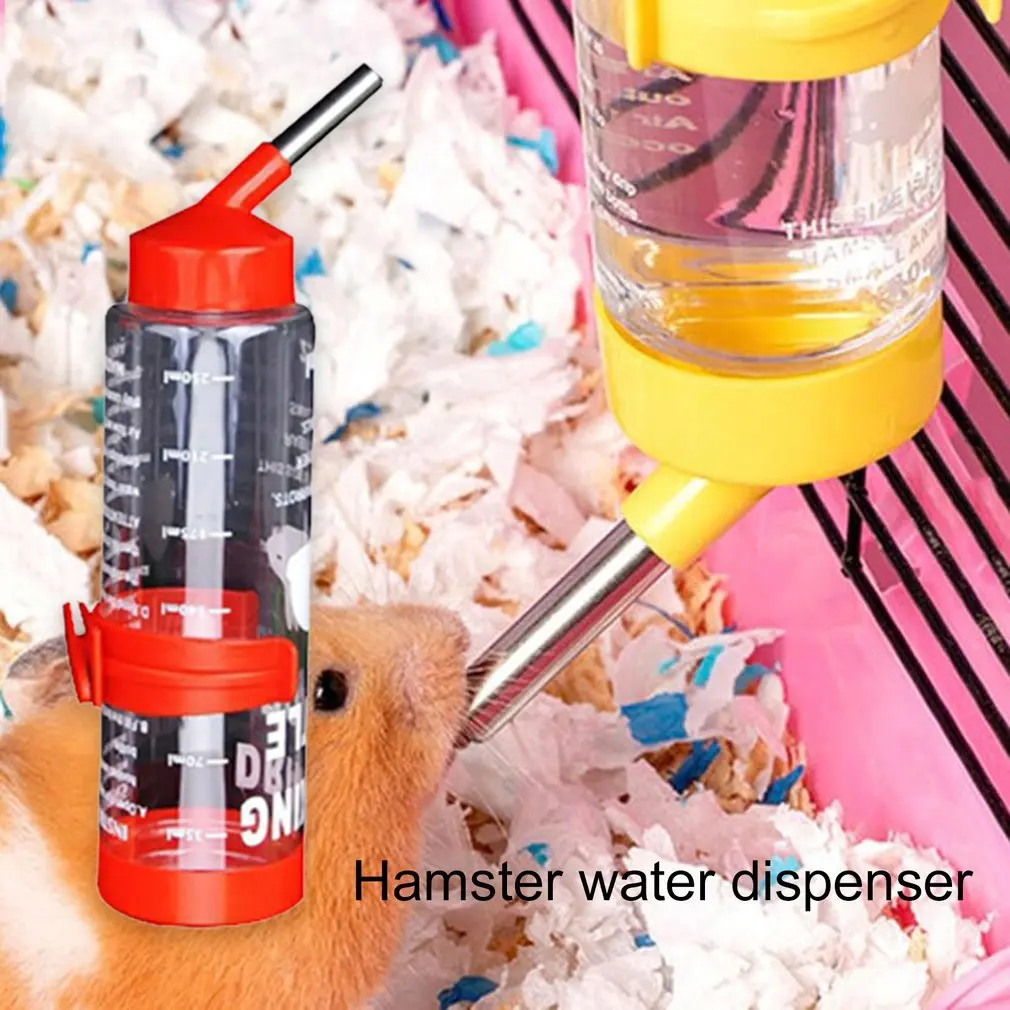 Hot Newest 250ML Hanging Water Bottle Hamster Drinker Pet Drinker Vacuum Water Bottle Feeder For Rabbit Small Pet Fast Delivery
Hot Newest 250ML Hanging Water Bottle Hamster Drinker Pet Drinker Vacuum Water Bottle Feeder For Rabbit Small Pet Fast Delivery
