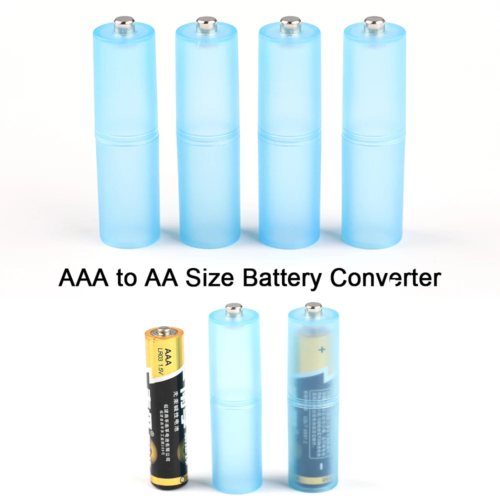 4pcs AAA To AA Size Battery Converter Adapter Batteries Holder Durable Case Switcher 3 Color
4pcs AAA To AA Size Battery Converter Adapter Batteries Holder Durable Case Switcher 3 Color