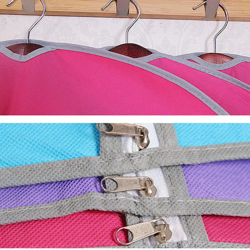 6 Pcs/Set Clothes Dust Cover Suit Coat Candy Color Hanging Covers Dustproof Non-Woven Storage Bag For Wardrobe Organizer Case
6 Pcs/Set Clothes Dust Cover Suit Coat Candy Color Hanging Covers Dustproof Non-Woven Storage Bag For Wardrobe Organizer Case