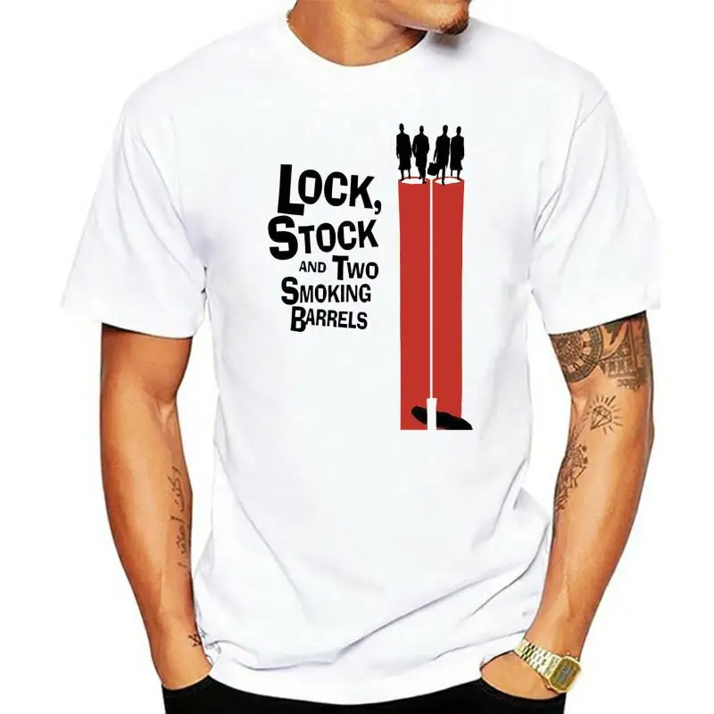 

O-Neck Hipster Tshirts Lock, Stock and Two Smoking Barrels T-Shirt Movie Print T Shirt Men