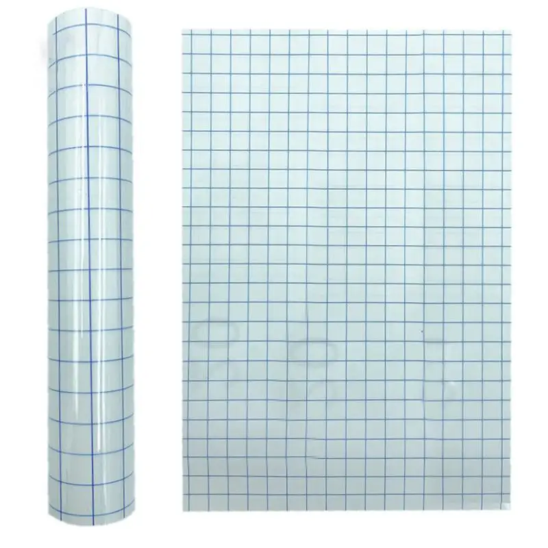 Clear Vinyl Application Tape Blue/Red/Black/Orange Alignment Grid For Car Wall Craft Art Decal Transfer Paper Tape Adhesive DIY
Clear Vinyl Application Tape Blue/Red/Black/Orange Alignment Grid For Car Wall Craft Art Decal Transfer Paper Tape Adhesive DIY