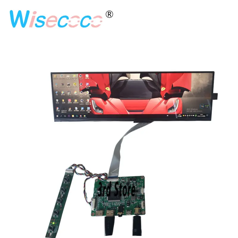 12.6 inch 1920x515 Long Strip Screen Display IPS Bar Screen Supermarket Shelf Screen
12.6 inch 1920x515 Long Strip Screen Display IPS Bar Screen Supermarket Shelf Screen