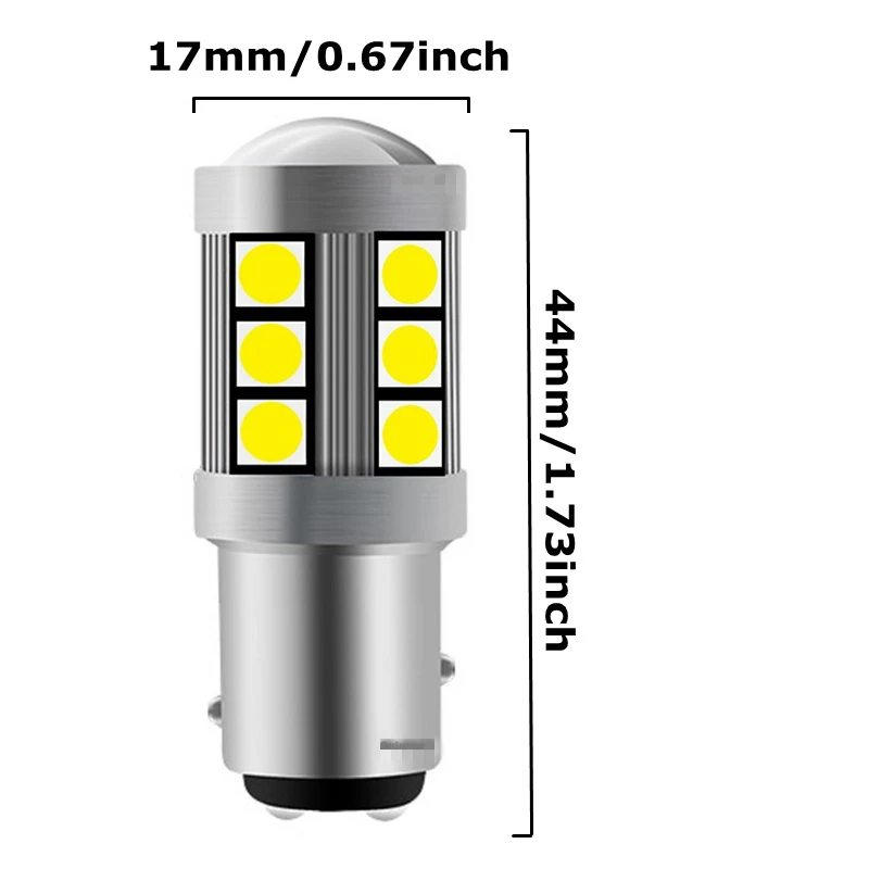 CBS ABTO 2pcs Mini 1157 P21/5W BAY15D High Bright 3030 LED Auto Brake Lamp Car DRL Daytime Running Light Turn Signal Bulb
CBS ABTO 2pcs Mini 1157 P21/5W BAY15D High Bright 3030 LED Auto Brake Lamp Car DRL Daytime Running Light Turn Signal Bulb