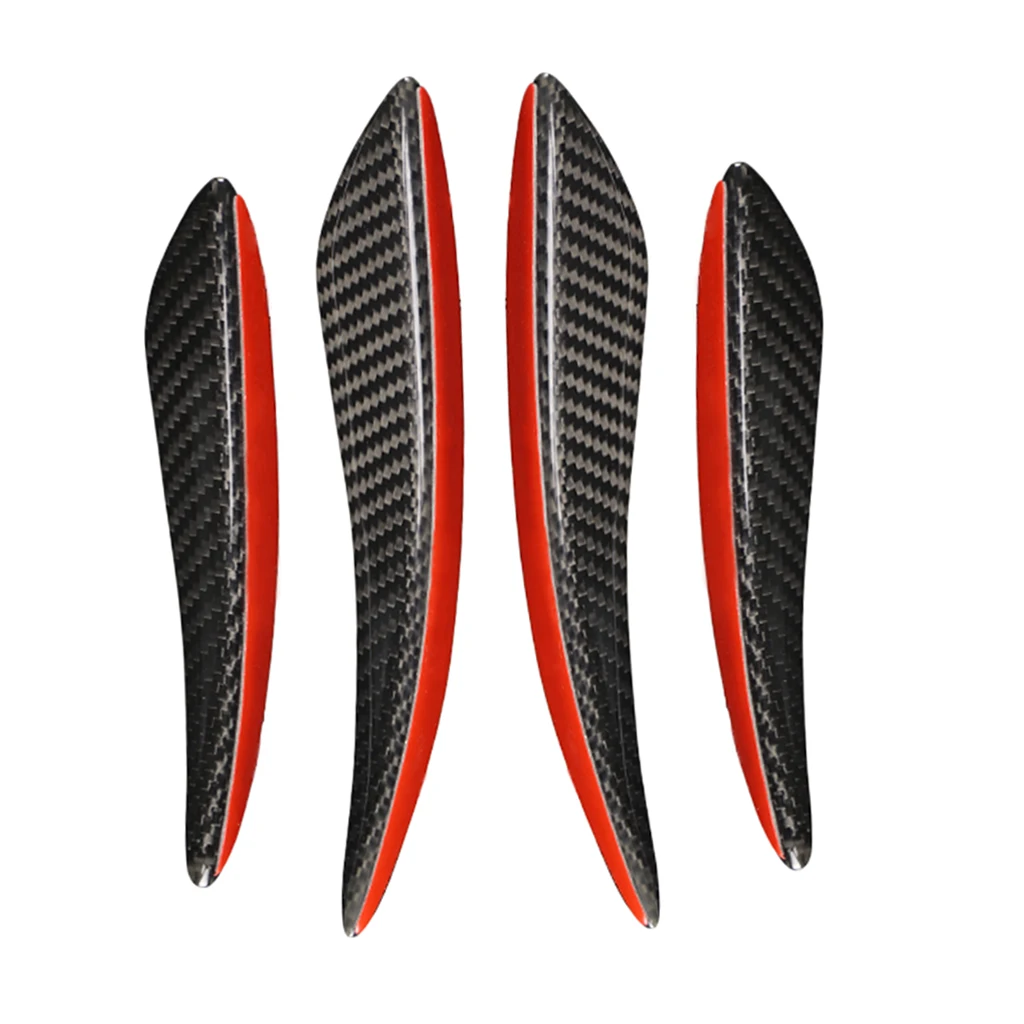 4pcs Decorate Front Bumper Spoiler Canard Splitter for Accessory with Tape 
4pcs Decorate Front Bumper Spoiler Canard Splitter for Accessory with Tape