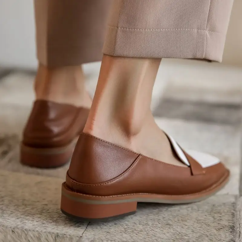 RIZABINA Women Shoes Real Leather Flat Shoes Mixed Color Fashion Classic Shoes Women Vacation Daily Women Footwear Size 34-42
RIZABINA Women Shoes Real Leather Flat Shoes Mixed Color Fashion Classic Shoes Women Vacation Daily Women Footwear Size 34-42