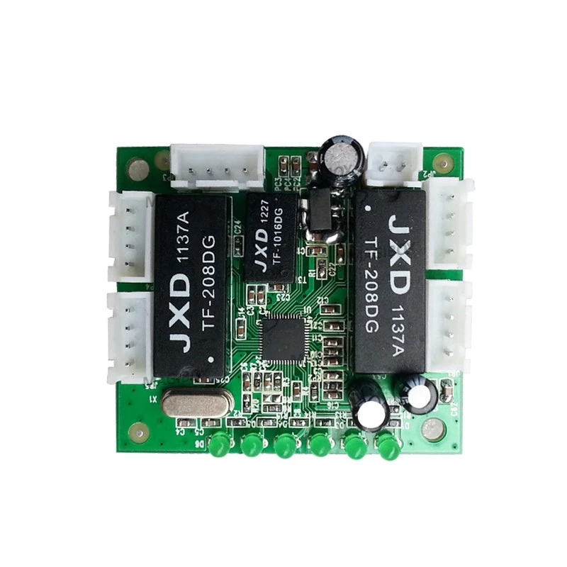5-портовый встраиваемый коммутационный модуль Ethernet-концентратора DC5V 10/100M
5-портовый встраиваемый коммутационный модуль Ethernet-концентратора DC5V 10/100M