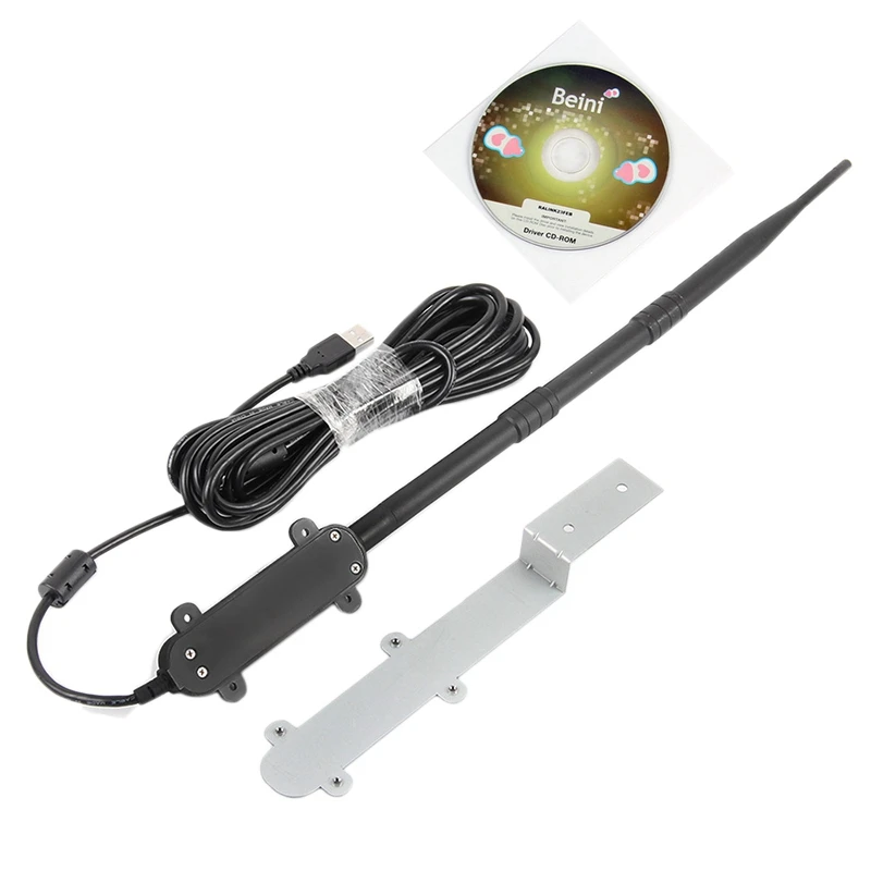 High Power 1000M Outdoor WiFi Adapter WiFi Antenna 802.11B/G/N Signal Amplifier USB 2.0 Wireless Network Card Receiver
High Power 1000M Outdoor WiFi Adapter WiFi Antenna 802.11B/G/N Signal Amplifier USB 2.0 Wireless Network Card Receiver