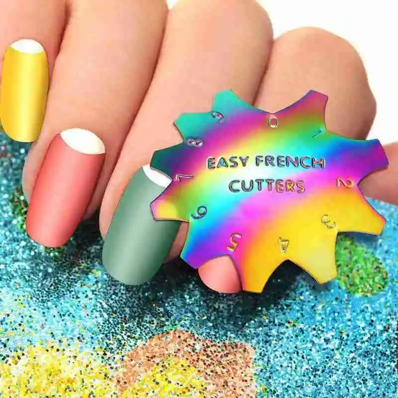 Colorful Steel French Nail Art Template Diy Steel Plate Supplies Wholesale 6 Nail Art Sets U5Q7
Colorful Steel French Nail Art Template Diy Steel Plate Supplies Wholesale 6 Nail Art Sets U5Q7