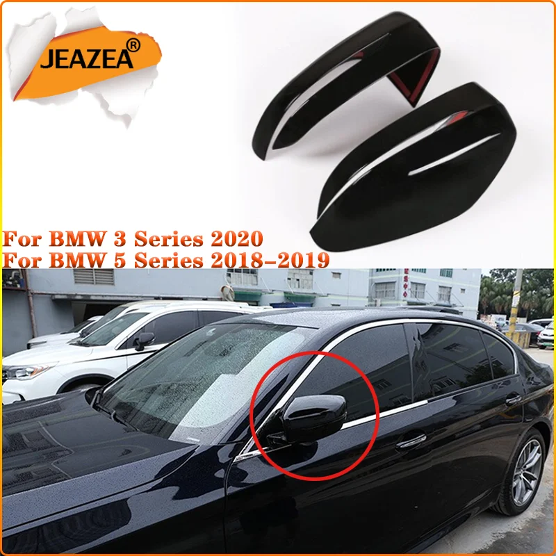 JEAZEA 1 Pair Bright Black Rearview Mirror Cover Cap ABS Fit for BMW5 Series 2018 2019 BMW3 Series 2020
JEAZEA 1 Pair Bright Black Rearview Mirror Cover Cap ABS Fit for BMW5 Series 2018 2019 BMW3 Series 2020