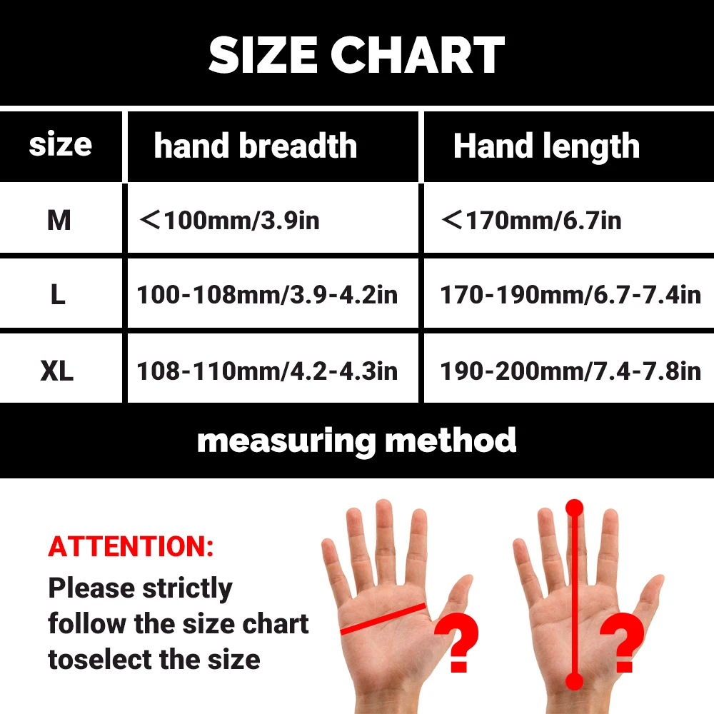 Quality Motorcycl Gloves Cycling Full Finger Gloves Non-Slip Breathable Gloves ATV Camping Climbing Hiking Work Outdoor Sports
Quality Motorcycl Gloves Cycling Full Finger Gloves Non-Slip Breathable Gloves ATV Camping Climbing Hiking Work Outdoor Sports