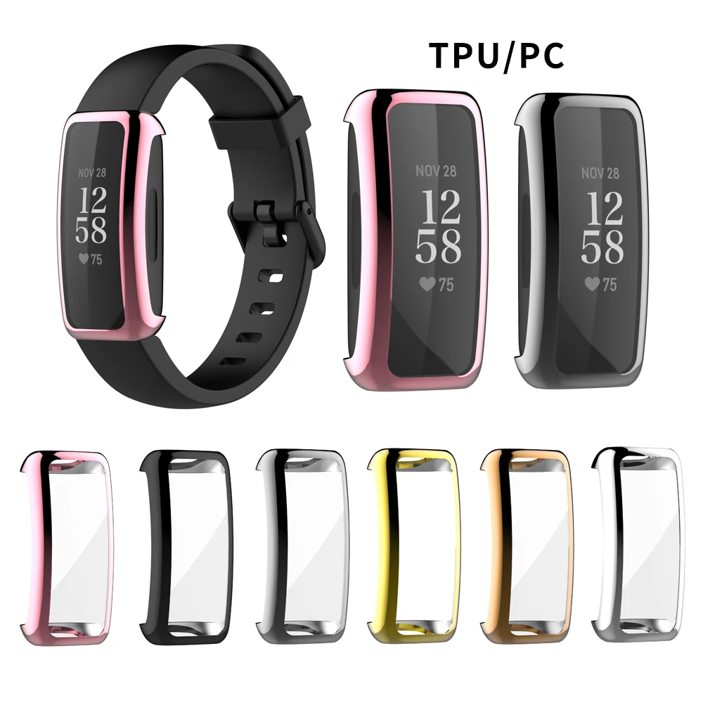 TPU/PC Case For Fitbit Inspire 2 Screen Protector Watch Cover For Fitbit Inspire2 all-Around Durable Bumper Watch Case Shell
TPU/PC Case For Fitbit Inspire 2 Screen Protector Watch Cover For Fitbit Inspire2 all-Around Durable Bumper Watch Case Shell