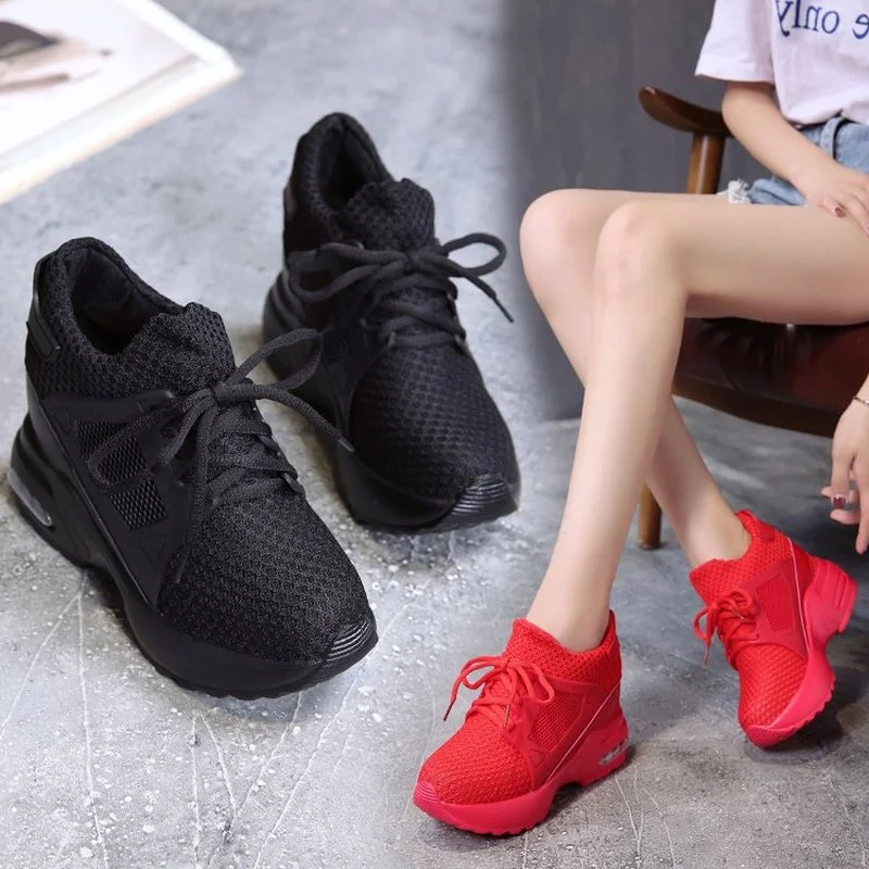 comemore Woman sneakers shoes Women Platform Wedge sneakers shoes Breathable Mesh shoes Autumn Casual Height Increasing Shoes
comemore Woman sneakers shoes Women Platform Wedge sneakers shoes Breathable Mesh shoes Autumn Casual Height Increasing Shoes