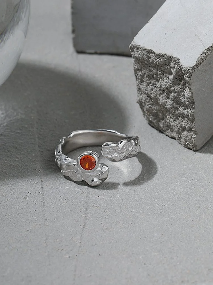925 Sterling Silver Irregular Design Zircon Opening Ring For Women Gothic Engagement Resizable 2021 Trend Fine Jewelry Fine 
925 Sterling Silver Irregular Design Zircon Opening Ring For Women Gothic Engagement Resizable 2021 Trend Fine Jewelry Fine