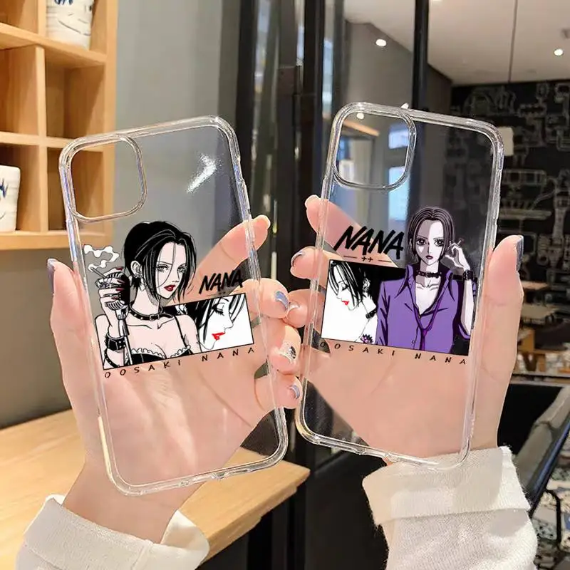 NANA Design Phone Case For iphone 13 12 11 8 7 plus mini x xs xr pro max Transparent soft
NANA Design Phone Case For iphone 13 12 11 8 7 plus mini x xs xr pro max Transparent soft