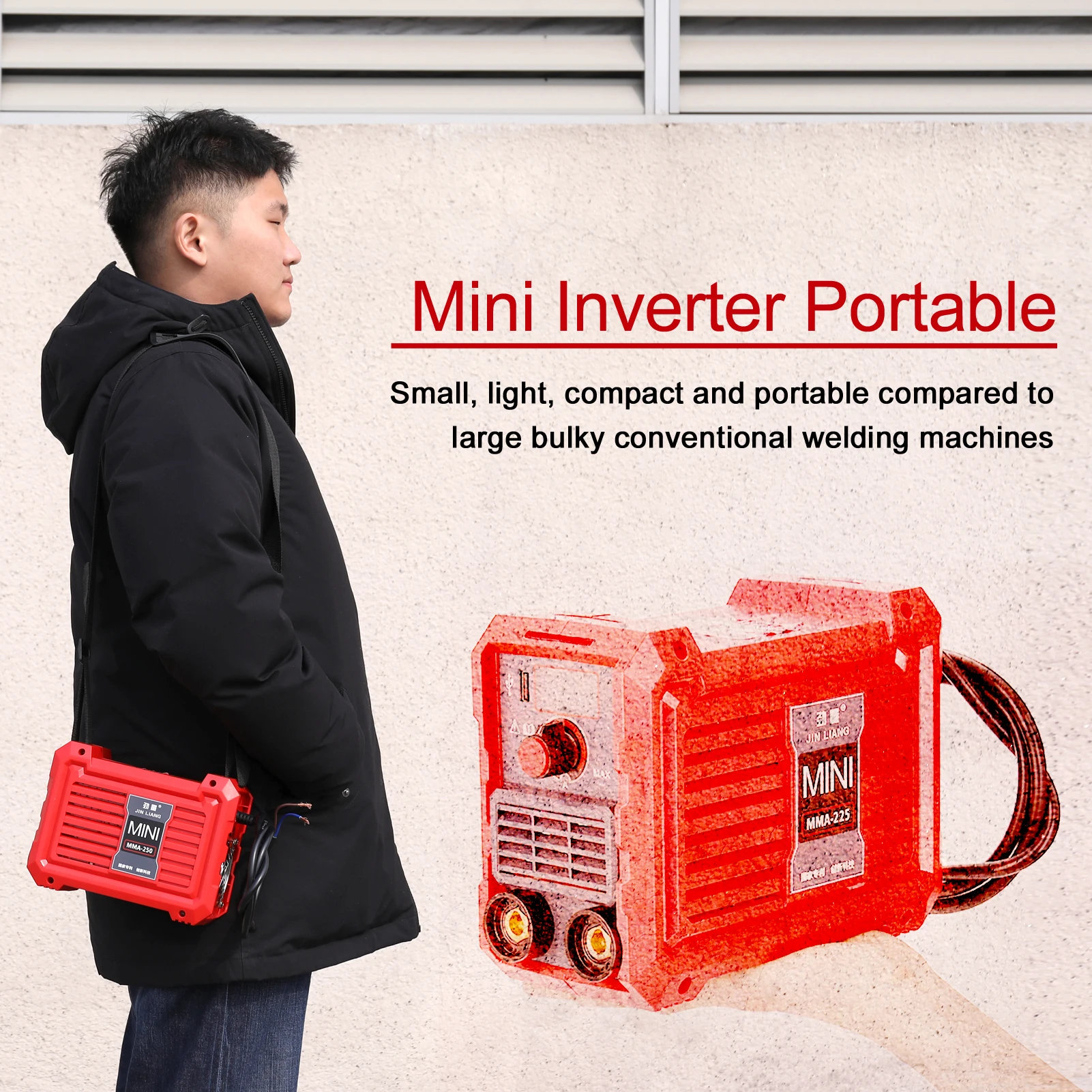 20-225A MMA-225 Electric Welding Machine Home Mini Inverter 220 V IGBT Digital Small Industrial Welding Machine With USB Port
20-225A MMA-225 Electric Welding Machine Home Mini Inverter 220 V IGBT Digital Small Industrial Welding Machine With USB Port