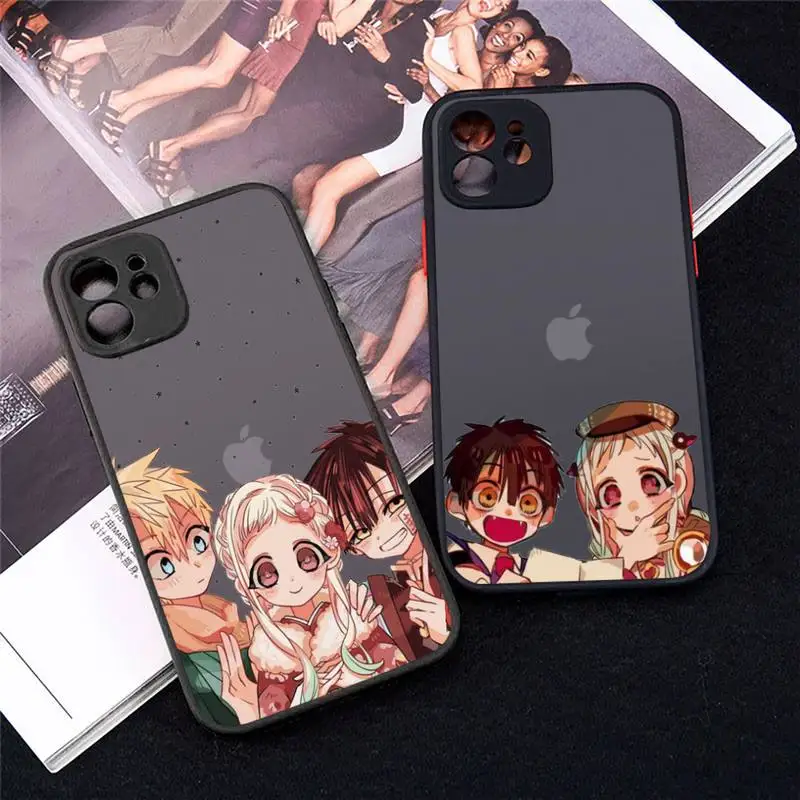 Anime Hanako Kun Yugi Phone Case For iPhone 12 11 Mini Pro XR XS Max 7 8 Plus X Matte transparent cover
Anime Hanako Kun Yugi Phone Case For iPhone 12 11 Mini Pro XR XS Max 7 8 Plus X Matte transparent cover