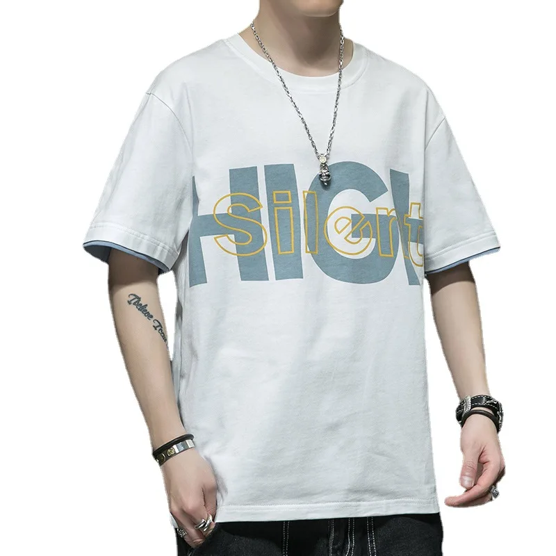 Fashion print men's sports T-shirt summer sleeve O collar casual coat T-shirt breathable casual men's T-shirt short sleeves
Fashion print men's sports T-shirt summer sleeve O collar casual coat T-shirt breathable casual men's T-shirt short sleeves