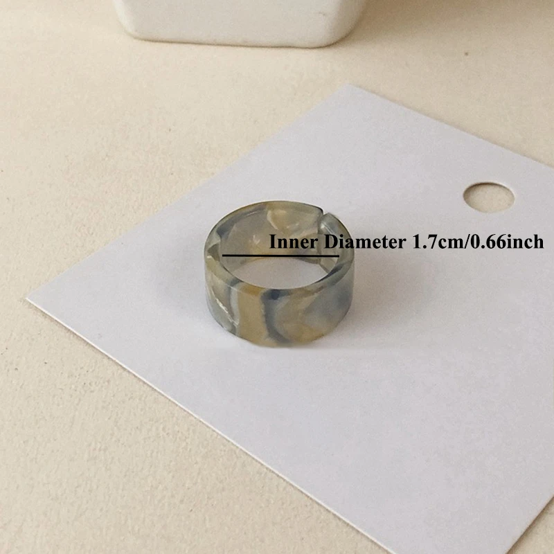 2021 New Colorful Transparent Acrylic Marble Pattern Open Ring Resin Rings For Women Finger Ring Party Jewelry
2021 New Colorful Transparent Acrylic Marble Pattern Open Ring Resin Rings For Women Finger Ring Party Jewelry