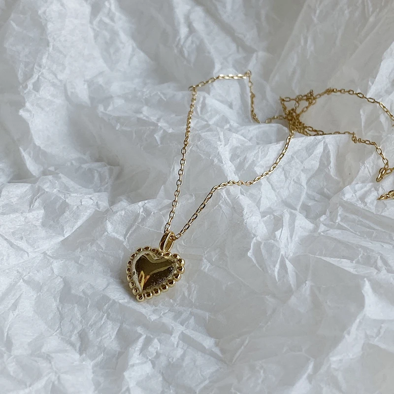 SUPERAINBOW 925 Sterling Silver Smooth Love Heart-Shaped Pendant Necklaces for Ladies Fashion Jewelry Gifts SR-N89
SUPERAINBOW 925 Sterling Silver Smooth Love Heart-Shaped Pendant Necklaces for Ladies Fashion Jewelry Gifts SR-N89