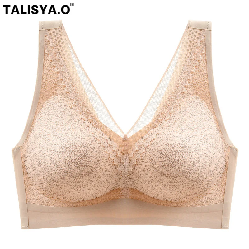 TALISYA.O Seamless Bras For Women Lace Soft Push Up Latex Sport Lingerie Wire Free Bralette With Pad Dropshipping New Hot 2022
TALISYA.O Seamless Bras For Women Lace Soft Push Up Latex Sport Lingerie Wire Free Bralette With Pad Dropshipping New Hot 2022