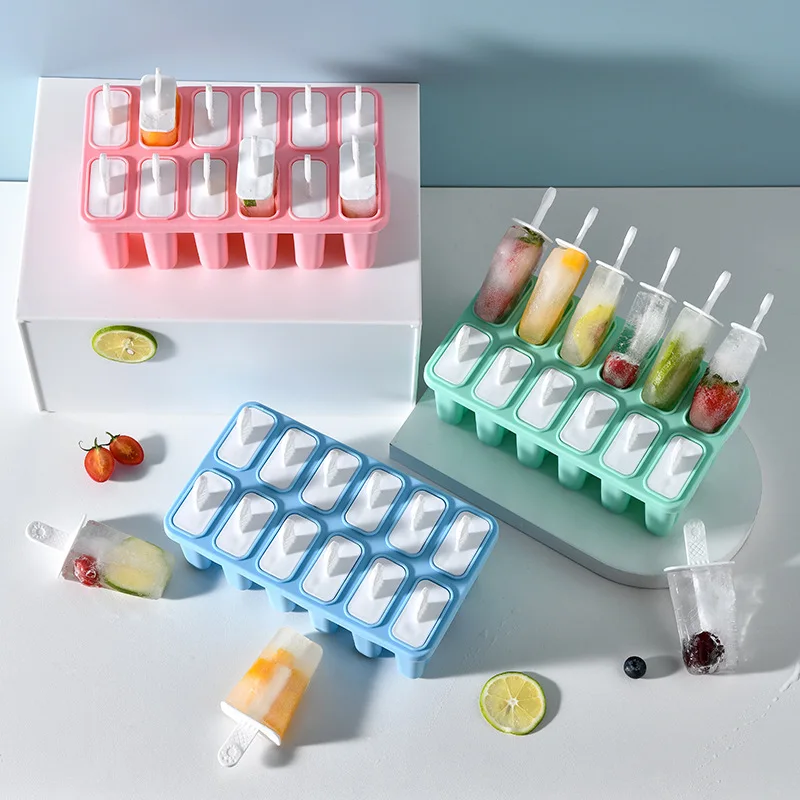 Silicone ice mold ice machine ice cream ice cream with cover household DIY popsicle popsicle with handle
Silicone ice mold ice machine ice cream ice cream with cover household DIY popsicle popsicle with handle