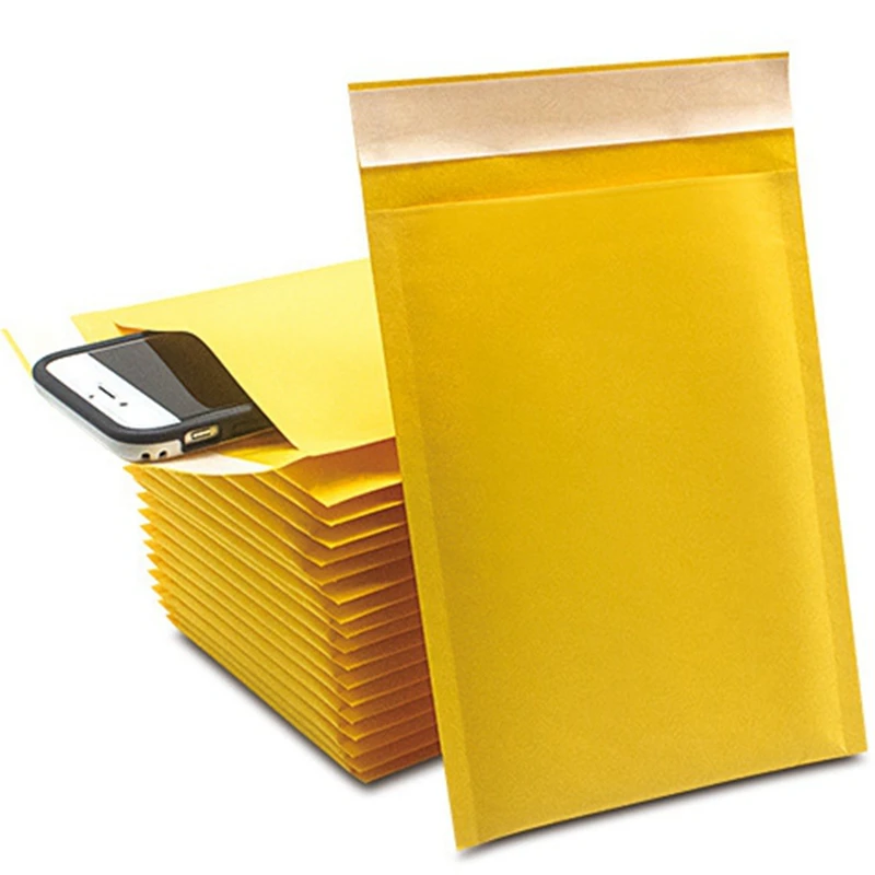 50PCS Kraft Paper Bubble Envelope Bag,Bump-Proof Custom Mailer Bags,Self Sealing Packing Bags for Express Package
50PCS Kraft Paper Bubble Envelope Bag,Bump-Proof Custom Mailer Bags,Self Sealing Packing Bags for Express Package