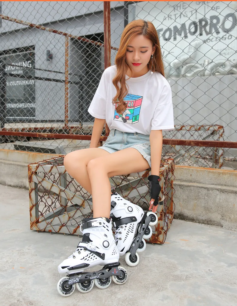 Inline Speed Skates Shoes Hockey Roller Skates Sneakers Rollers Women Men Roller Skates For Adults Skates Inline Professional 
Inline Speed Skates Shoes Hockey Roller Skates Sneakers Rollers Women Men Roller Skates For Adults Skates Inline Professional