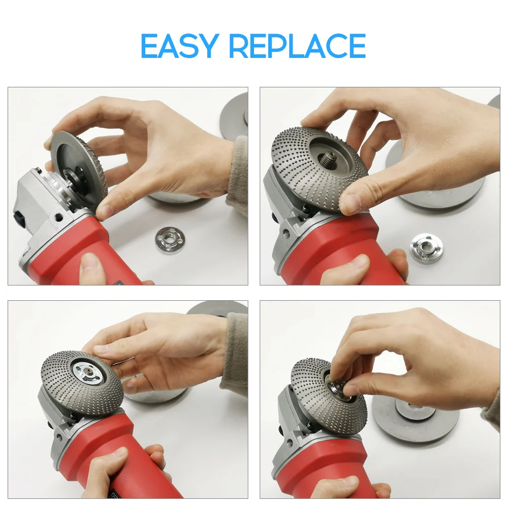 Sanding Carving Woodworking Angle Grinding Wheel Rotary Tool Abrasive Disc For Grinder Carbide Coating Bore Shaping | Инструменты