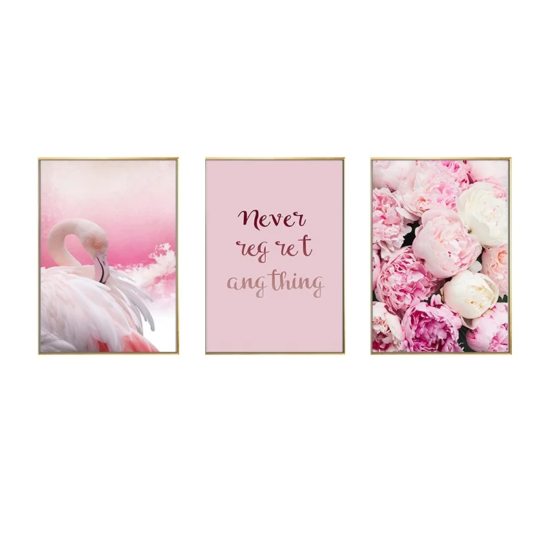 Maeham Nordic Pink Rose Flamingo Wall Art Canvas Posters Painting Prints Wall Pictures for Living Room Morden for Home Decore
Maeham Nordic Pink Rose Flamingo Wall Art Canvas Posters Painting Prints Wall Pictures for Living Room Morden for Home Decore